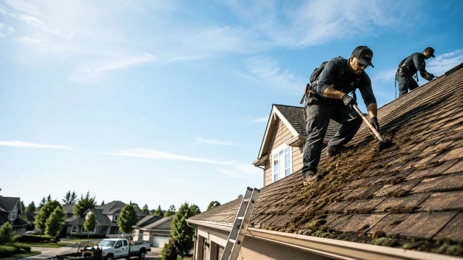 Roof Moss Removal in Newark, CA near me
